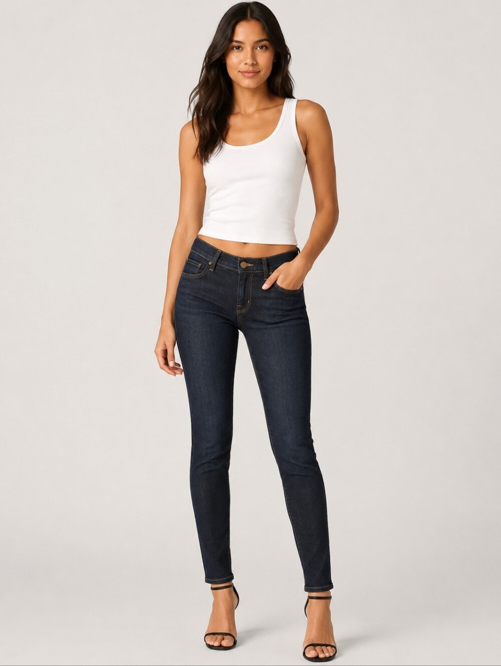 ❤ J BRAND SUPER SKINNY JEANS, 2 (26)